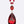 Large Crystal Teardrop Pendant Long Necklace