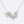 Cubic Zirconia Butterfly Pendant Necklace