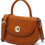 Fashion Flap Saddle Satchel