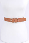 Double Ring Buckle Fashion Belt