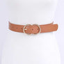 Double Ring Buckle Fashion Belt