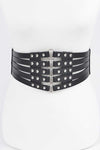 Plus Size Slashing Corset Belt