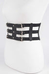 Cutout Elastic Corset Belt