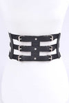 Cutout Elastic Corset Belt