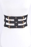 Cutout Elastic Corset Belt