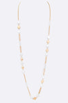 Mix Disk 36 Long Necklace