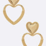 Heart Shape Clip On Iconic Earrings