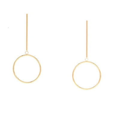 MINIMAL POST AND HOOP EARRINGS
