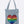 Rainbow Sequin Heart Patch Linen Canvas Tote