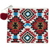 WESTERN PRINT Beaded Coin Purse LAC-CP-1334