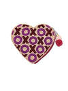 XOXO Beaded Coin Purse LAC-CP-1356