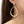 Textured teardrop hoop earrings