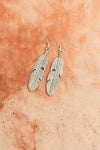 Lightweight Feather Dangle Earrings - Elegant Fit