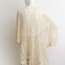 Breezy Grid Crochet Kimono - Stylish Layering