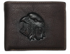 Eagle Genuine Leather Men’s Bifold Wallet, Vintage Personal with Eagle Embossed Design - DJ Comics