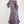 Celeste Full Size Ruffle Hem Paisley Round Neck Dress