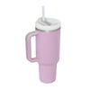 DionaJ Insulated Stainless Steel Water Bottle with Handle and Straw Lid Lavender