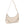 DIONA J WOMEN'S CHIC SMOOTH BUCKLE SHOULDER BAG COLOR BEIGE