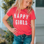Girls Letter Graphic Short Sleeve T-Shirt