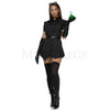 Steampunk Sscientest Pc Button Up Dress Black Women's Costume Set Size XS