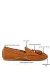 Kipstar Real Suede Leather Tassel Loafers