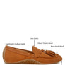Kipstar Real Suede Leather Tassel Loafers