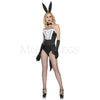 Tuxedo Madame Rabbit 4 Pc Strapless Women’s Halloween Cosplay Costume Set Sz M/L