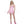 Women's 3 Pc Pink Doll Halter Neck Dress Halloween Cosplay Costume Set Size XS