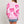 Long Sleeve Round Neck Heart Printed Sweater