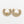 Seashell Charm Raffia Hoop Earrings - Golden Glow