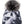 Tie Dyed Natural Raccoon Fur Pom Beanie