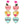 4 - Tier Heart Shaped Apple' Teach,Love,Inspire' Teacher Appreciation Crystal Rhinestone Beaded Embroidery Long Drop Earrings