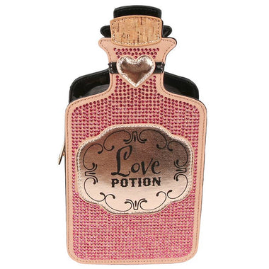 Rhinestone Love Deadly Potion Crossbody Bag
