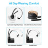 Naztech N980 BT Over-the-Head Headset w Base