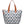 DIONA J MONOGRAM TEXTURE TOTE BAG COLOR BLUE MULTICOLOR
