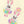 Diona J Seed Beaded Floral Easter Egg Hunt Bunny Chandelier Earrings