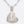 CZ Key To The Heart Layer Pendant Necklace Set