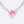 Cubic Zirconia Petite Heart Collar Necklace Set