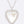 MOP Cubic Zirconia Heart Pendant Necklace Set