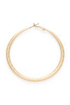 Edgy 70MM Fashion Hoop Earrings