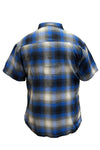 Mens Plaid Short Sleeve Flannel