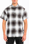 Mens Plaid Short Sleeve Flannel