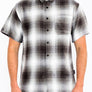 Mens Plaid Short Sleeve Flannel