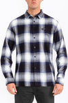 Mens Plaid Long Sleeve Flannel