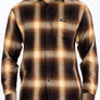 Mens Plaid Long Sleeve Flannel