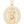 Cubic Zirconia Saint Mary Pendant Necklace