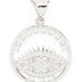 Iconic CZ Eye Pendant Necklace
