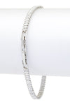 Dainty Baguette CZ Tennis Bracelet