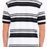 Old School Striped Pique Polo Shirt