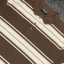 Old School Striped Pique Polo Shirt
